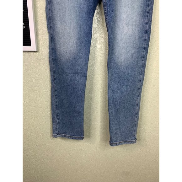 Vintage Y2k Revice Denim Heart Patch Work Jeans Size 27 - Picture 2 of 13